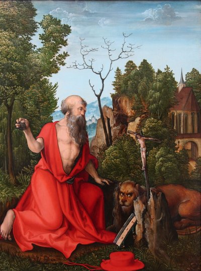 Saint Jerome by Hans Leonhard Schäufelein